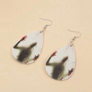 Spooky Black Shadow Earrings